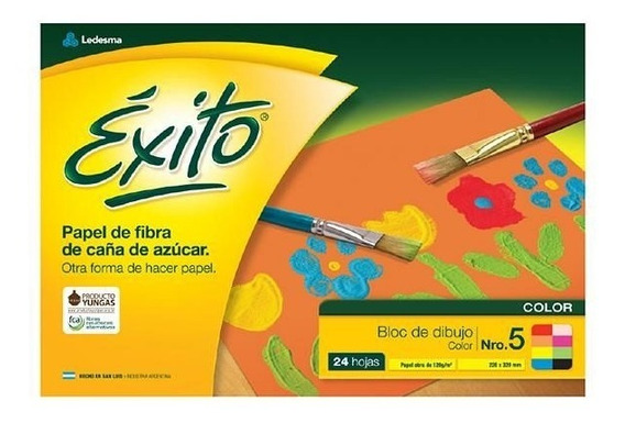 BLOCK DE DIBUJO EXITO COLOR X 24 HOJAS
